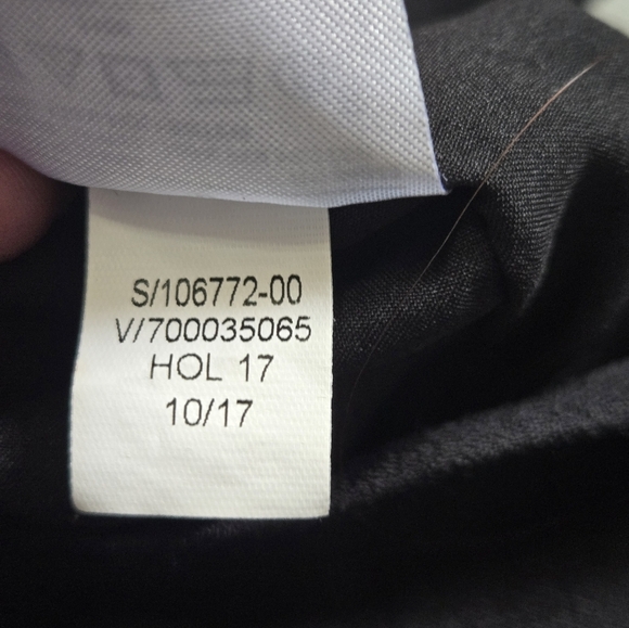 Banana Republic Factory Black And White Bow Dress 3/4 Bell Sleeve. Size 0 - Picture 12 of 13